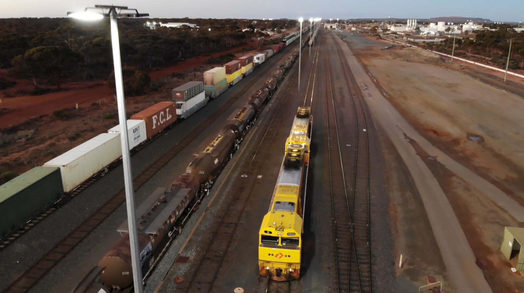 Aurizon Rail Depot West Kalgoorlie, Australia